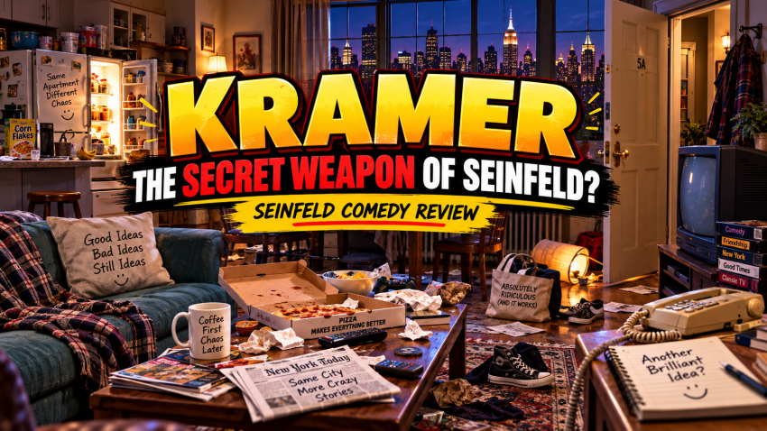 Kramer the secret weapon of Seinfeld comedy review