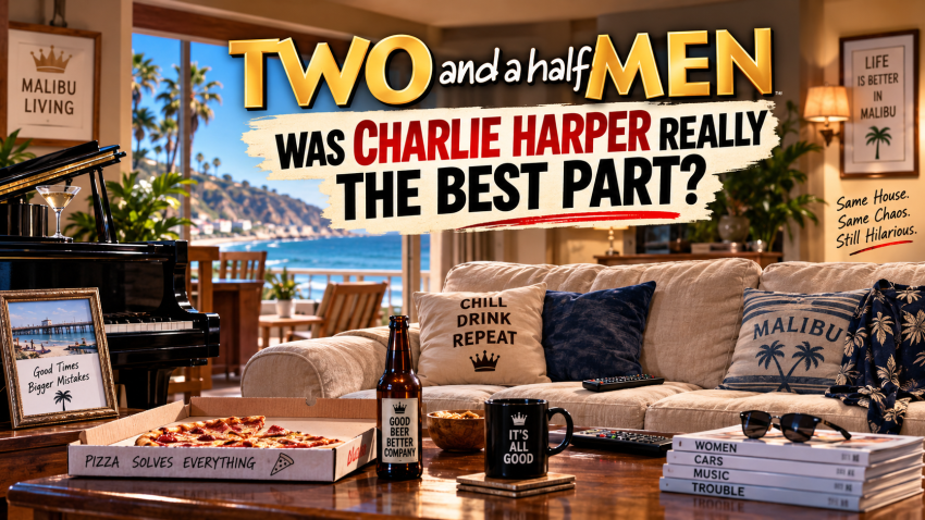 Was Charlie Harper really the best part of Two and a Half Men?