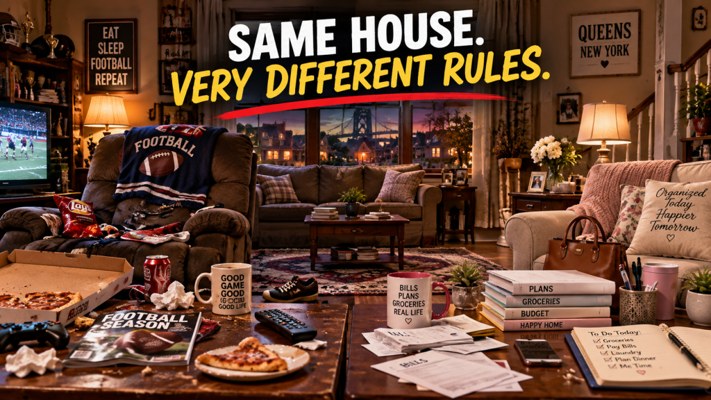 Doug and Carrie have very different lifestyles in The King of Queens
