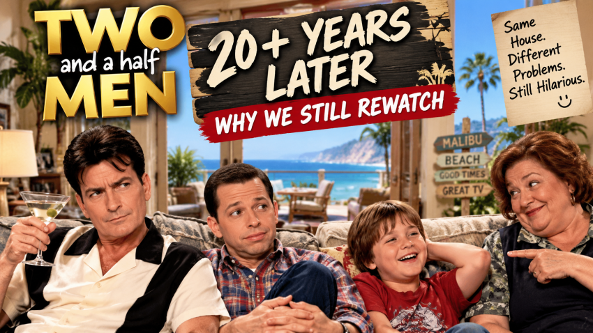 Two and a Half Men 20 years later classic sitcom